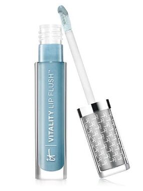 it cosmetics Vitality Lip Flush Sheer Gloss — Light Blue Tint